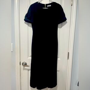 Elegant Black Dress Calvin Klein